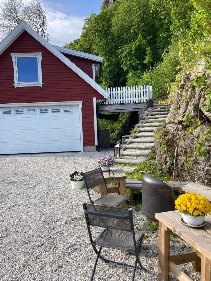Anneks I Naturskjonne Gitlevag リュングダール エクステリア 写真